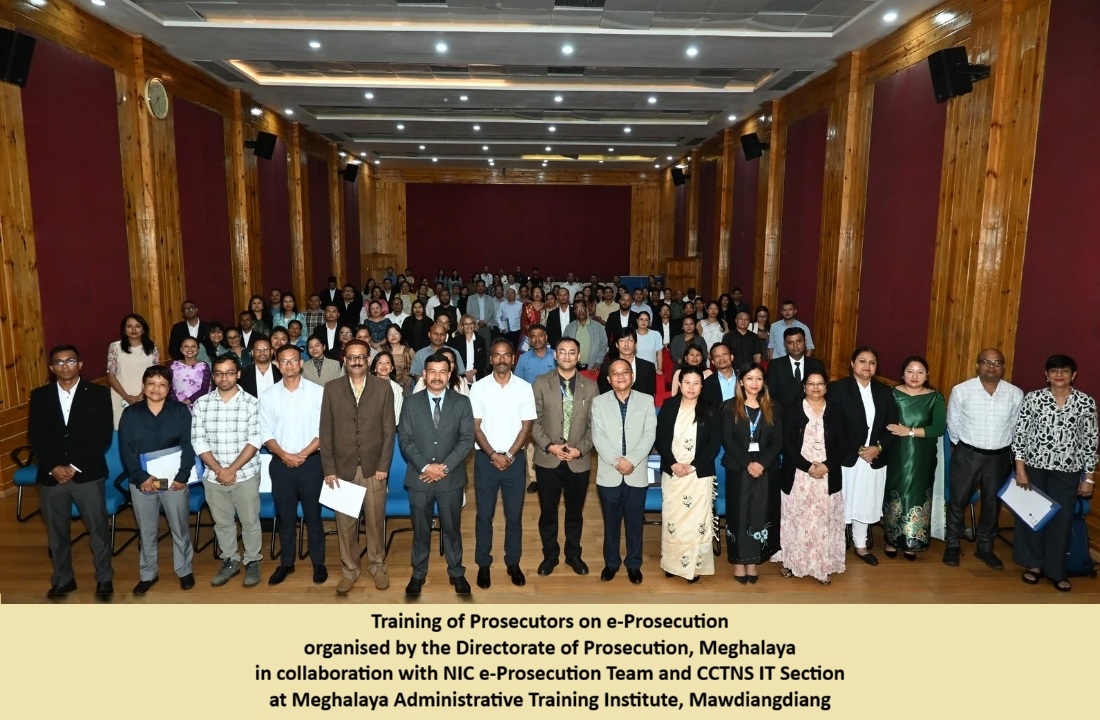 Meghalaya holds first State-Level e-Prosecution training