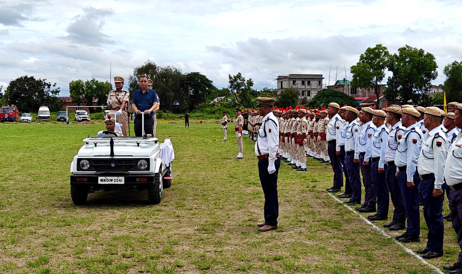 Kakching holds full dress rehearsal for 80th independence day