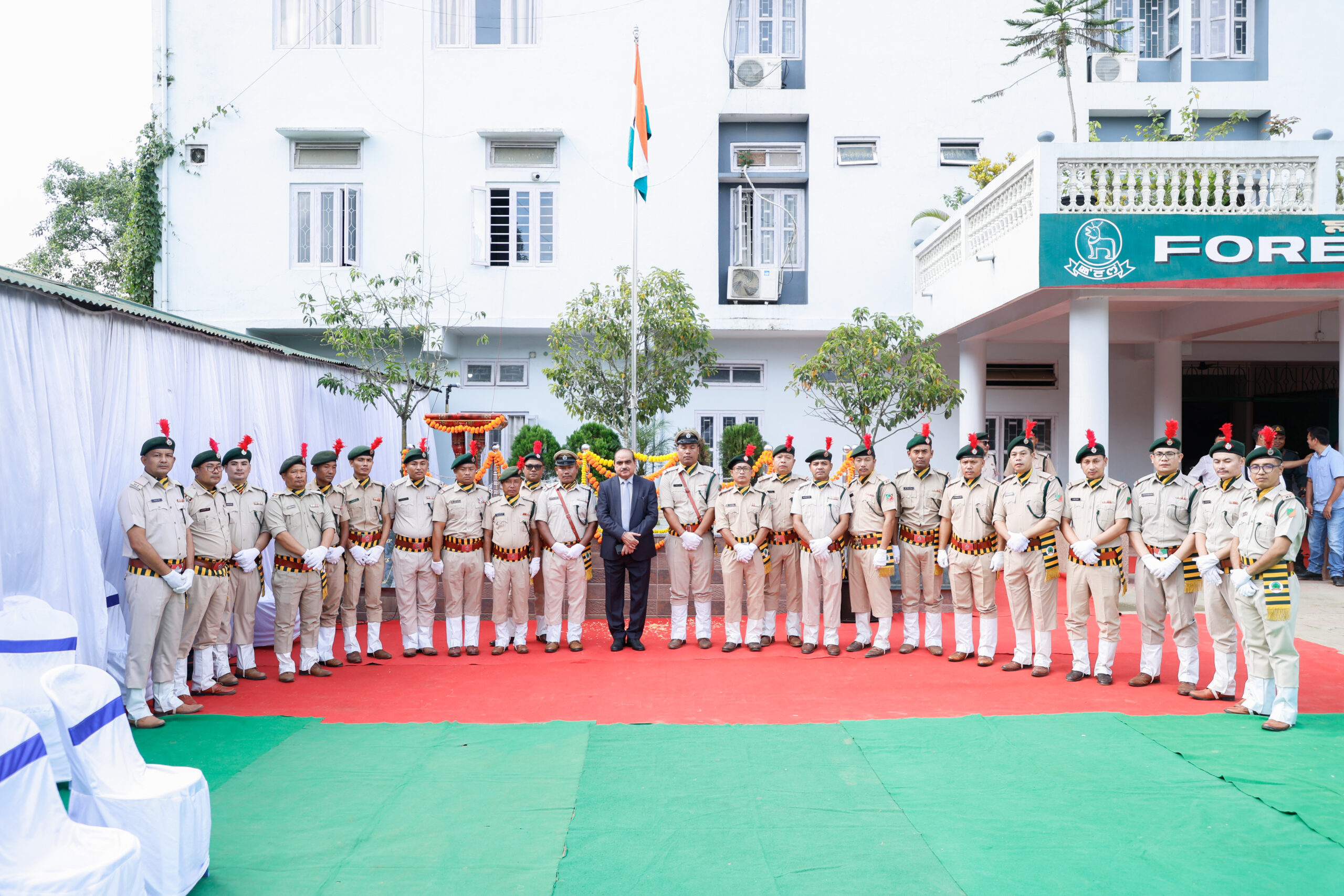 Forest headquarters celebrates 80th Independence Day