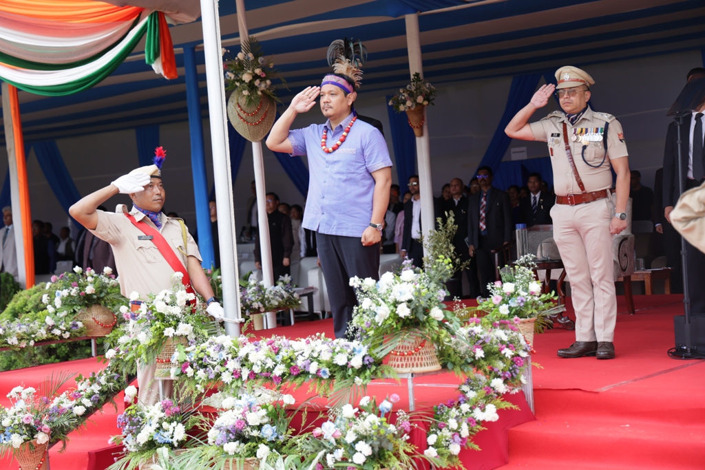 Meghalaya celebrates 80th independence day in Shillong