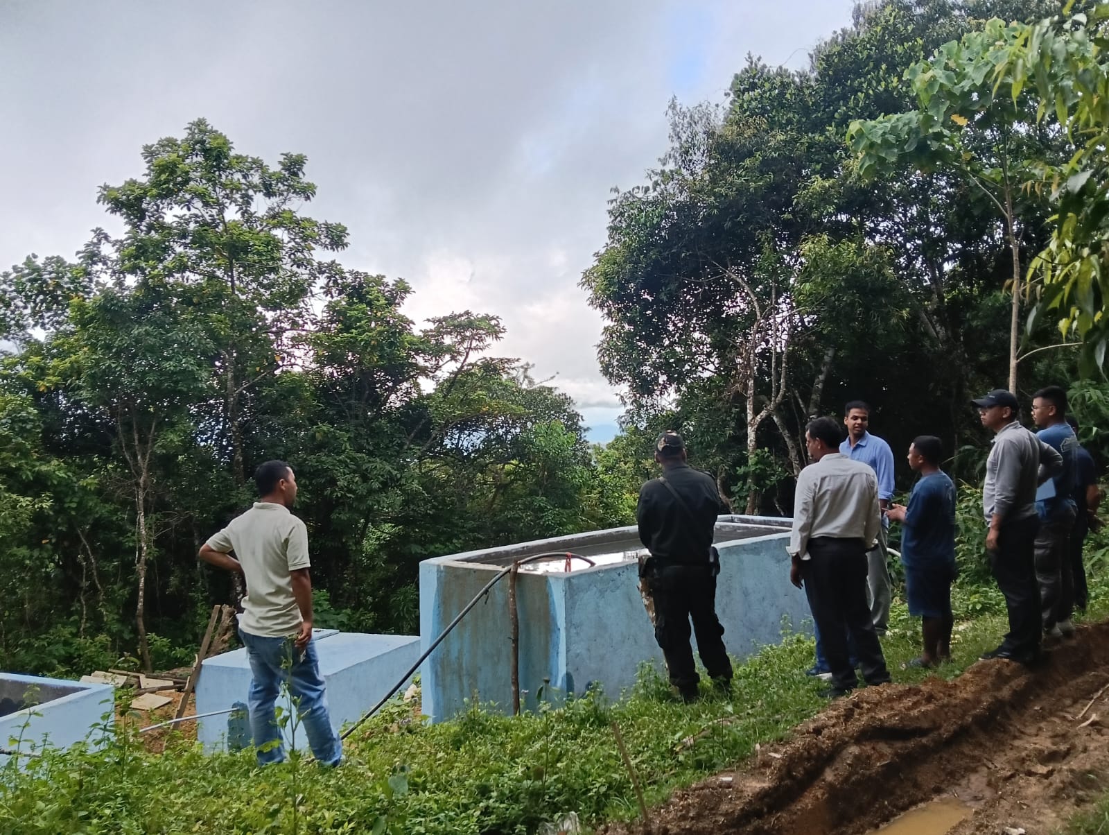 Pherzawl DC inspects key development projects