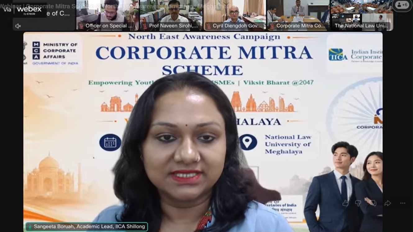 IICA Shillong promotes corporate Mitra scheme in Meghalaya