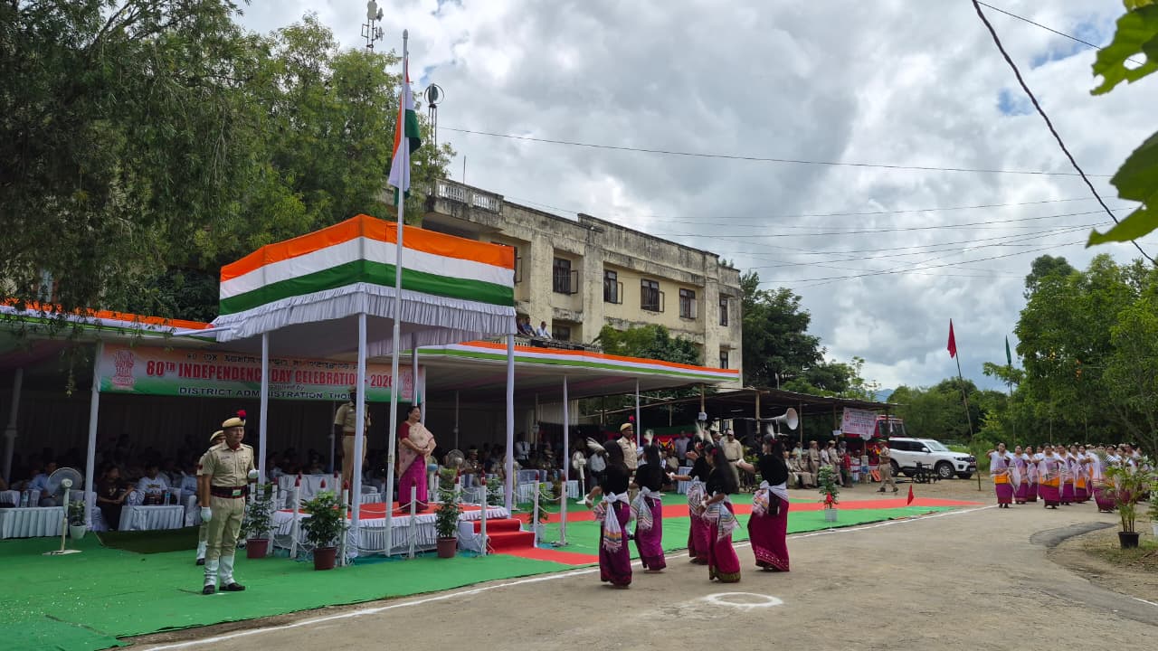 Thoubal celebrates 80th Independence Day with patriotic fervour