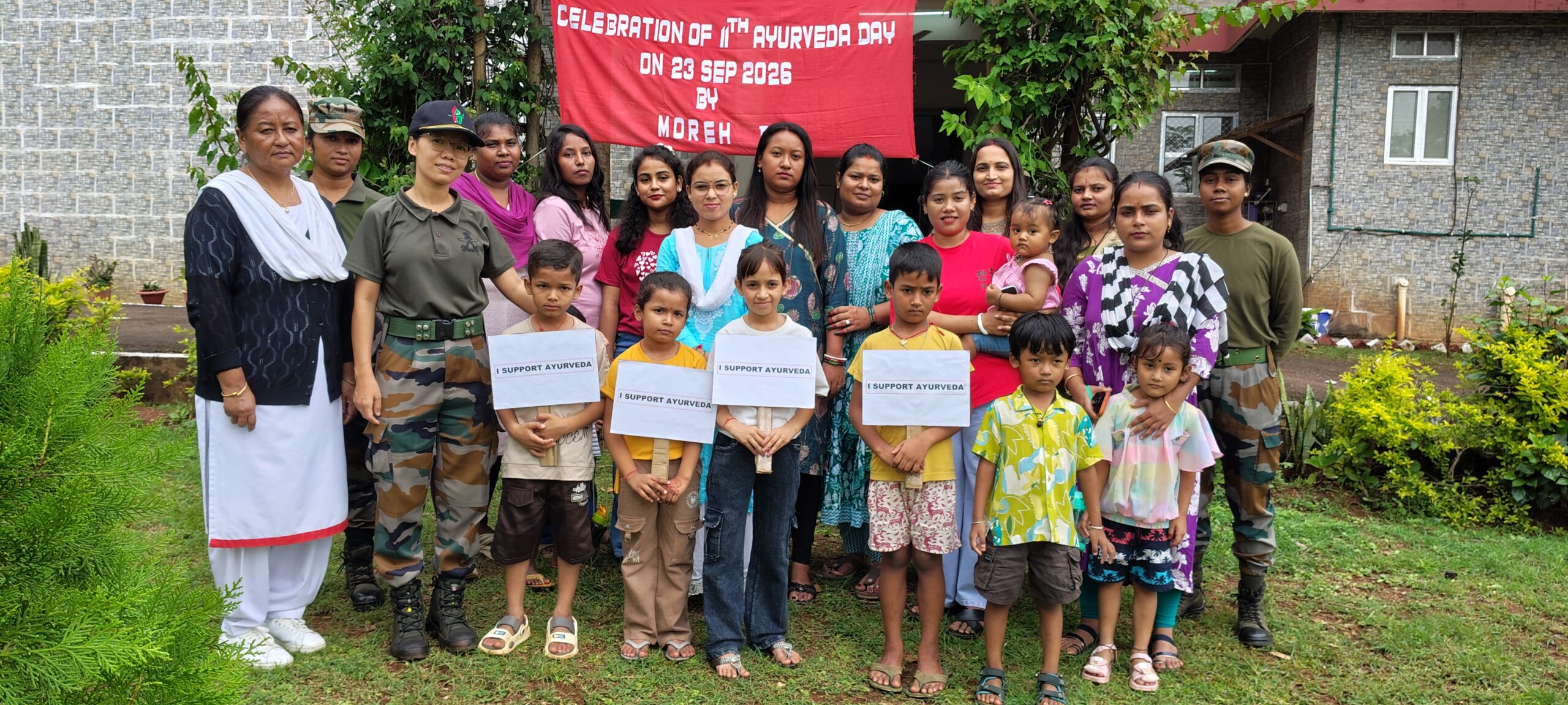 10 local families participate in Ayurveda day programme
