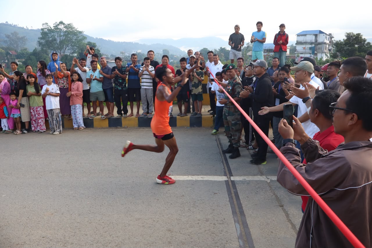 1st Pallel physical training 10 KM run held in Kakching