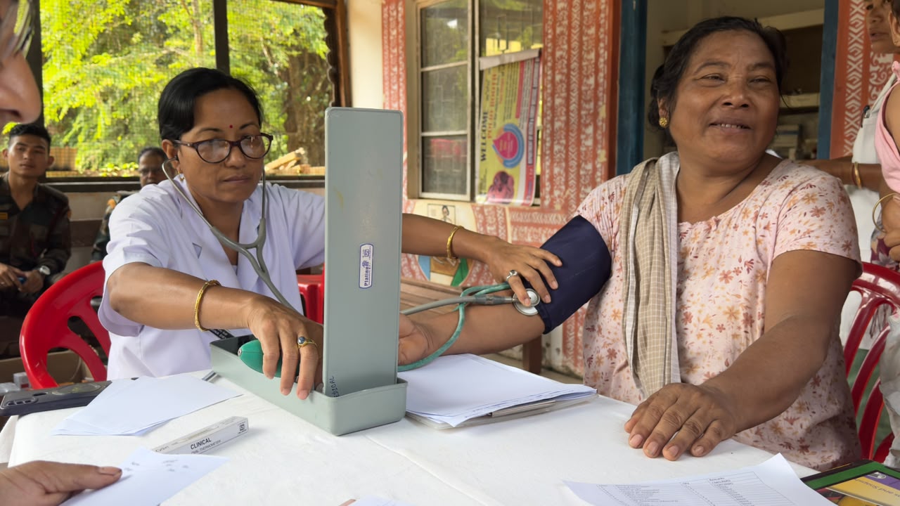 Assam Rifles organises medical camp at Kwatha village