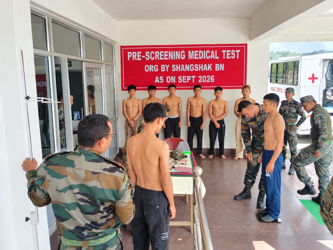 Eight youth from Ukhrul, Kamjong attend Agniveer medical screening
