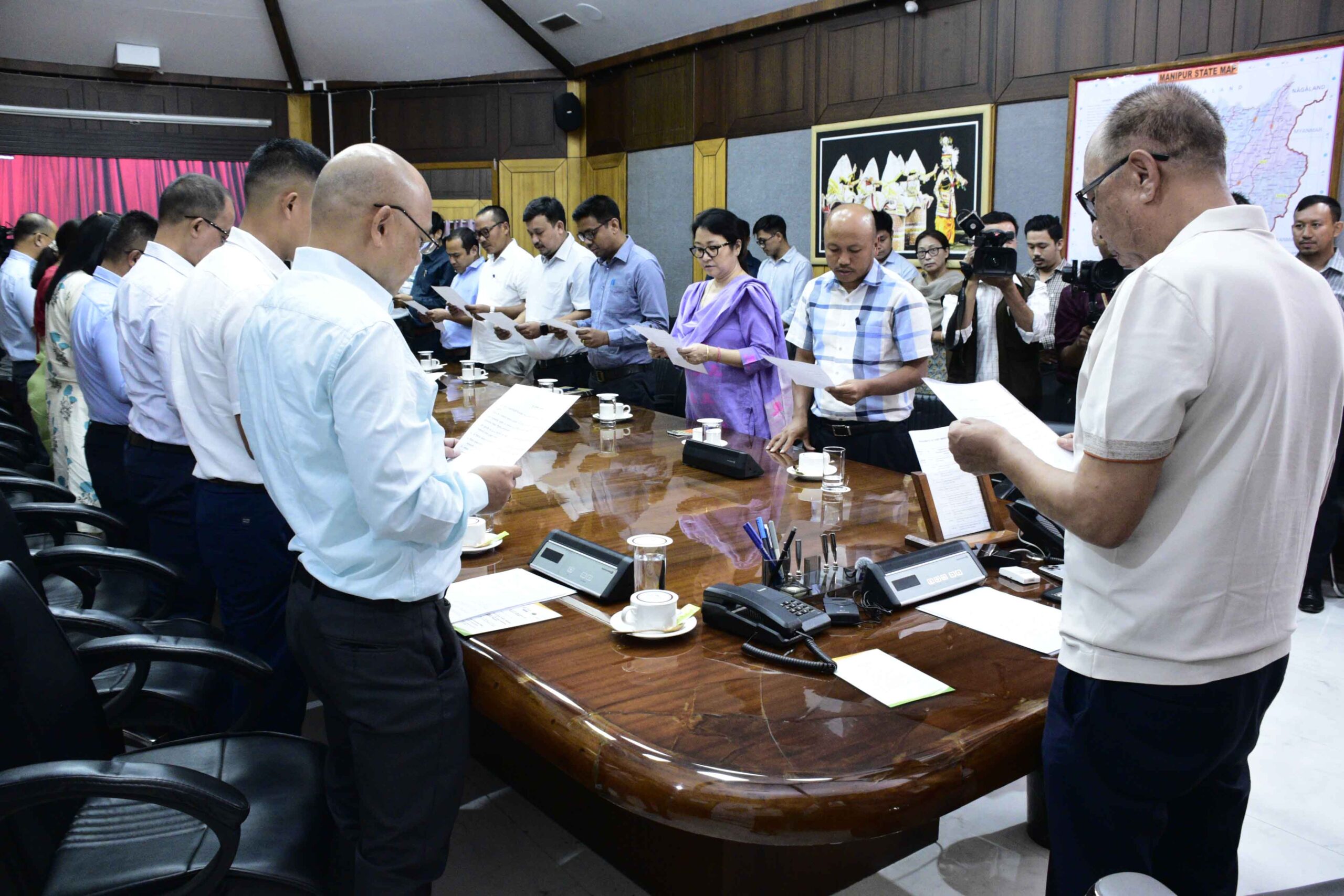 CM Yumnam Khemchand Singh launches SHS 2026 in Manipur