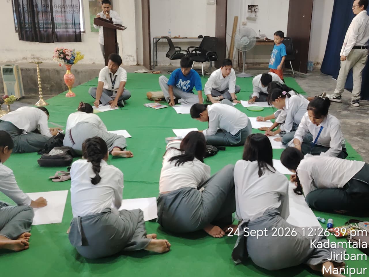 Painting and essay competitions held in Jiribam