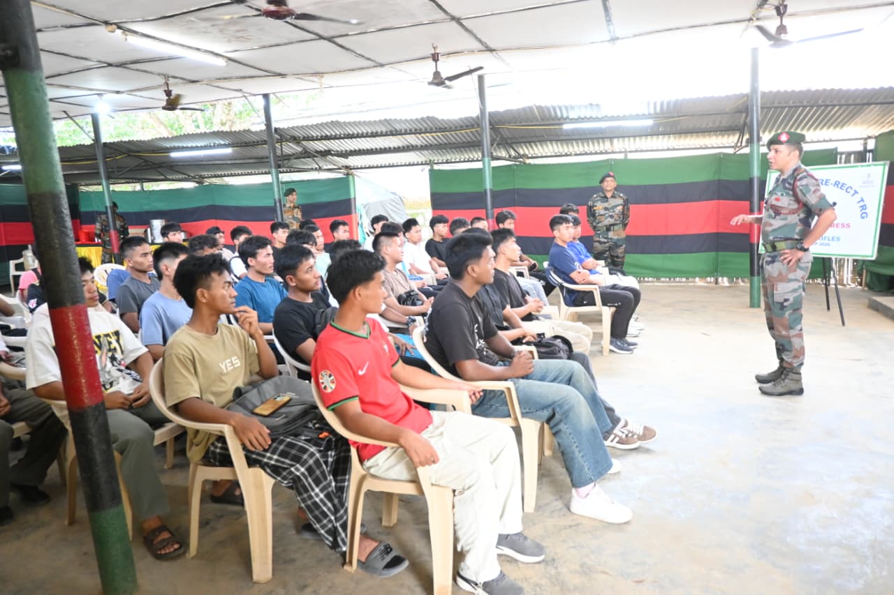 Assam Rifles concludes agniveer pre-training in Churachandpur