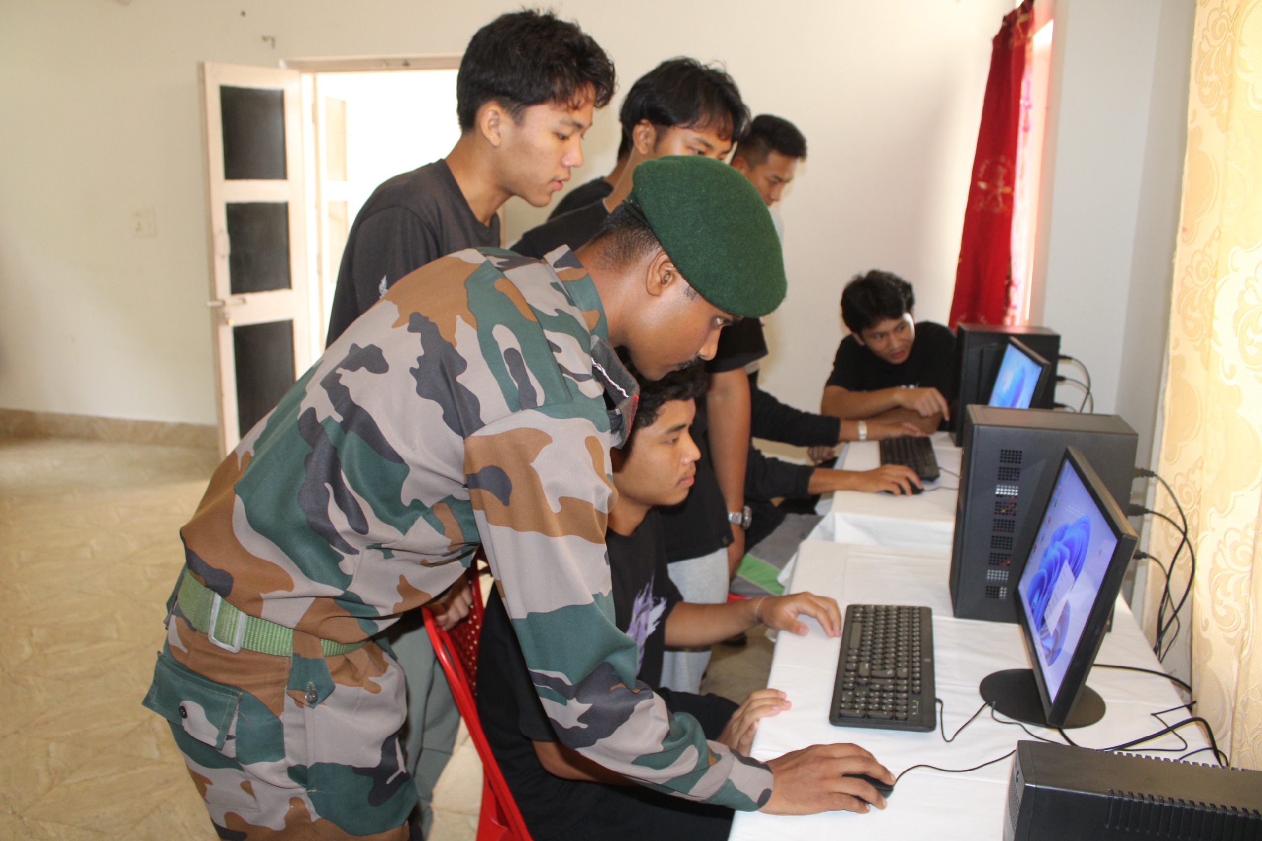 Assam Rifles organises NDA preparation camp in Churachandpur