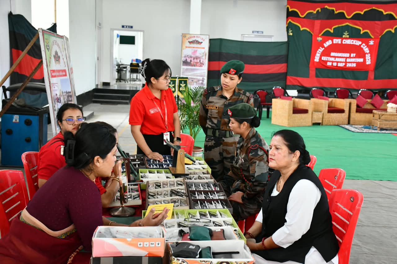 390 beneficiaries attend health camp at Keithalmanbi