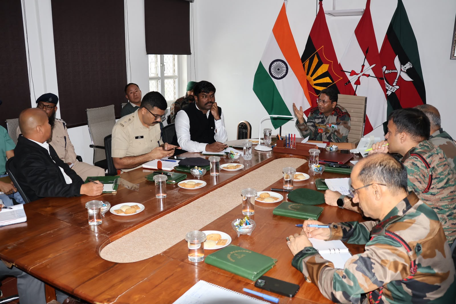 10 Sector Assam Rifles holds LIA meeting