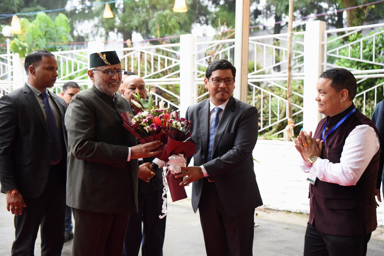 Vice-President Radhakrishnan receives warm welcome in Shillong