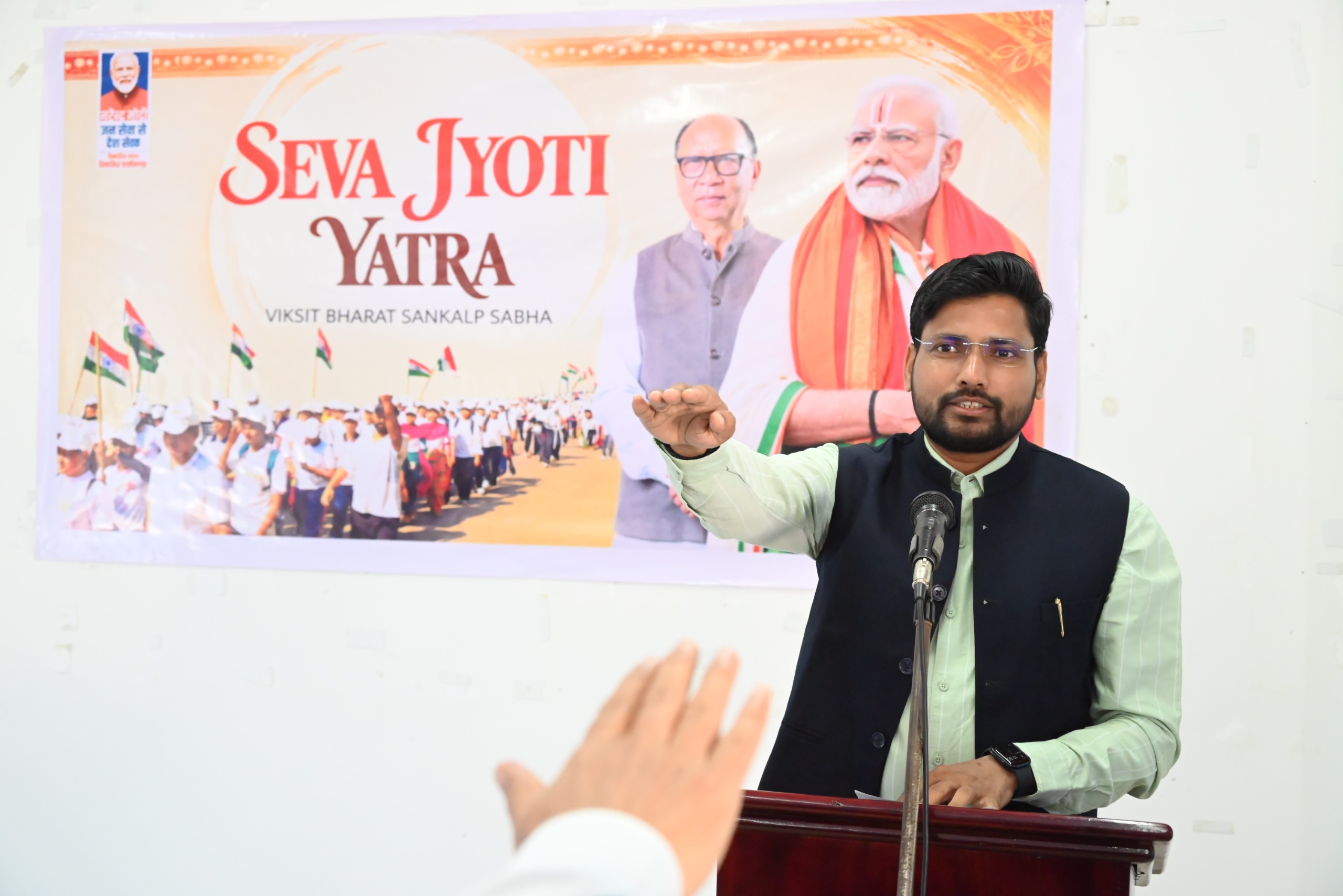 Seva Jyoti Yatra held across Churachandpur district