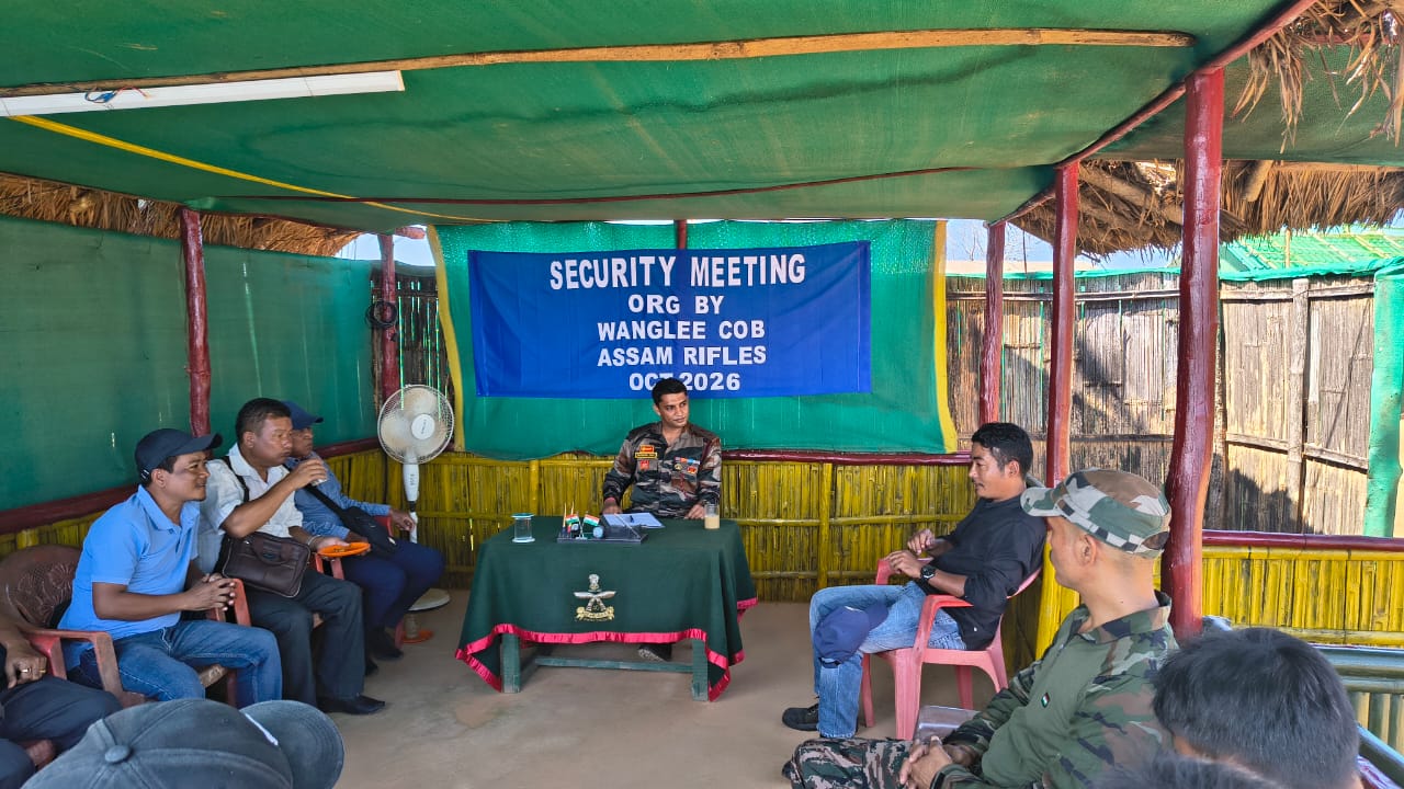 Assam Rifles holds security coordination meeting in Kamjong