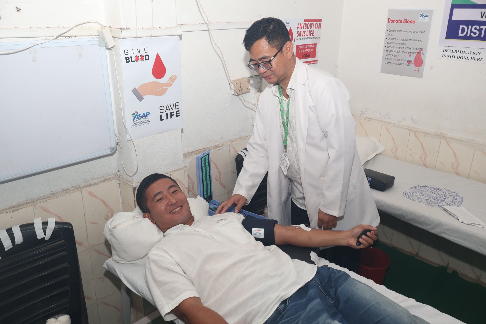 Voluntary blood donation camp held in Kangpokpi