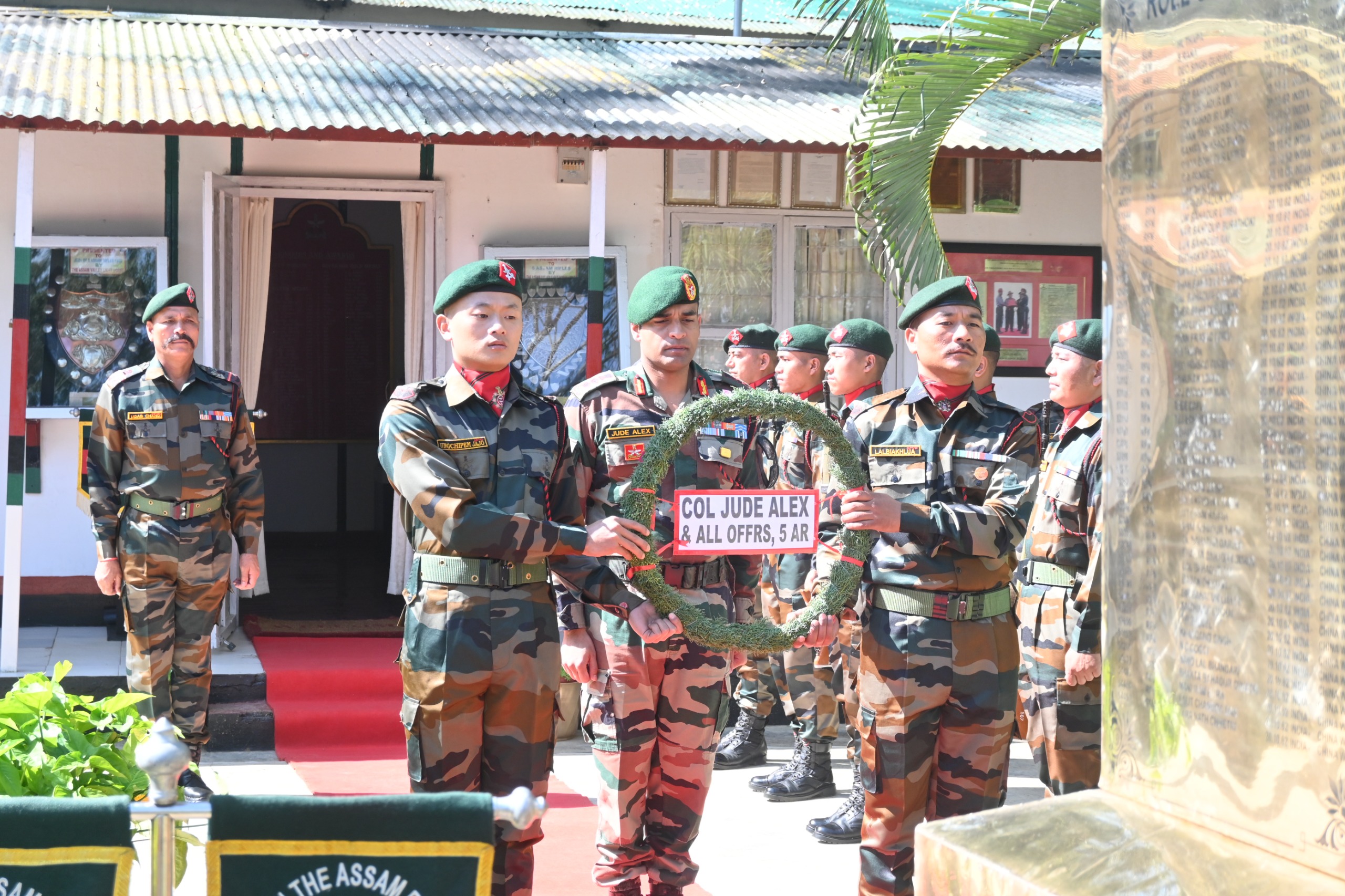 Assam Rifles pays tribute to fallen heroes of 1962 Indo-China war