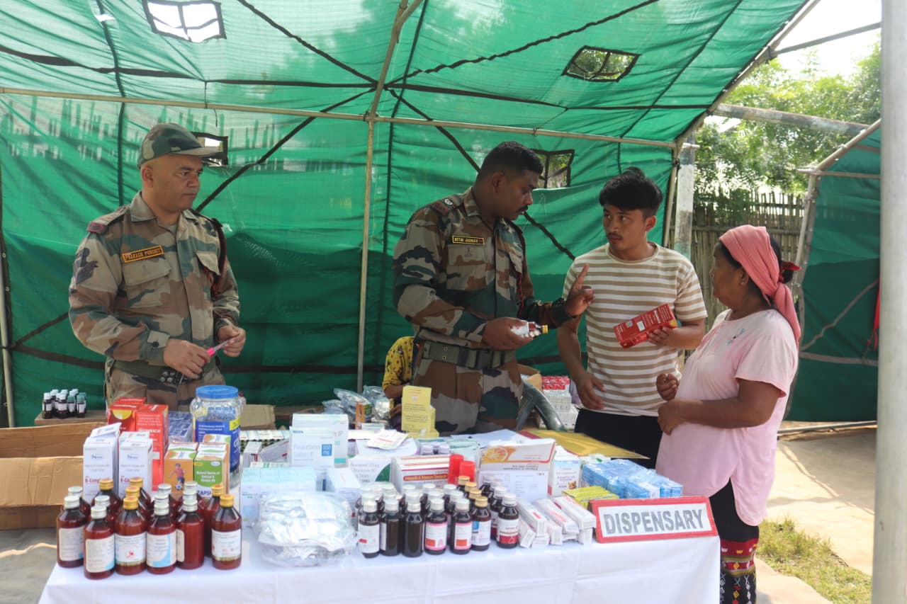 Assam Rifles conducts medical outreach across Manipur