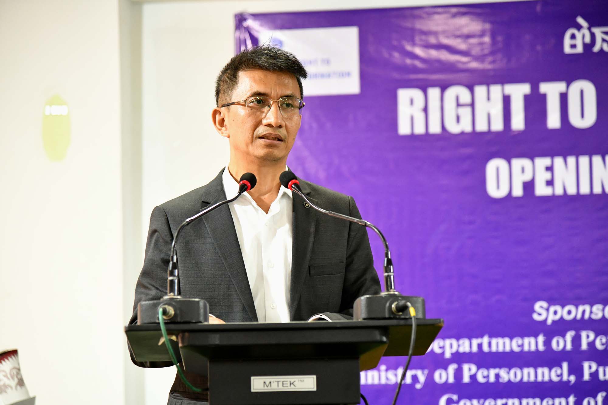 Principal secretary calls for greater public awareness of RTI act