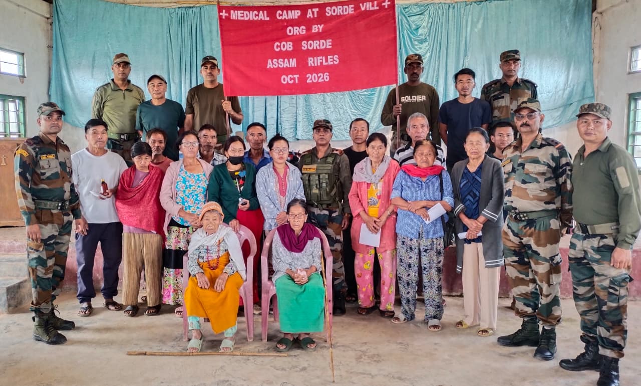 Assam Rifles organises medical camp in Kamjong