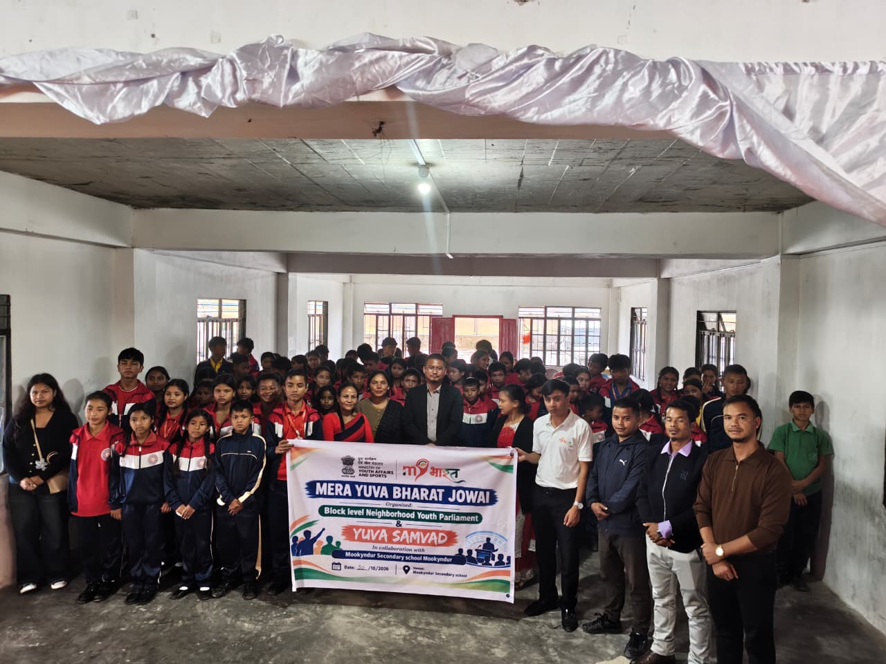 MYBharat organises youth parliament and Viksit Bharat Yuva Samvaad in Jowai