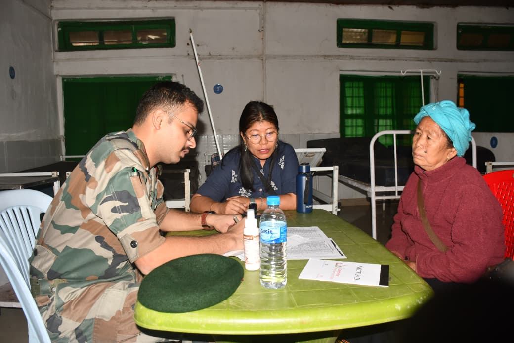 Assam Rifles organises free medical camp in T Minou