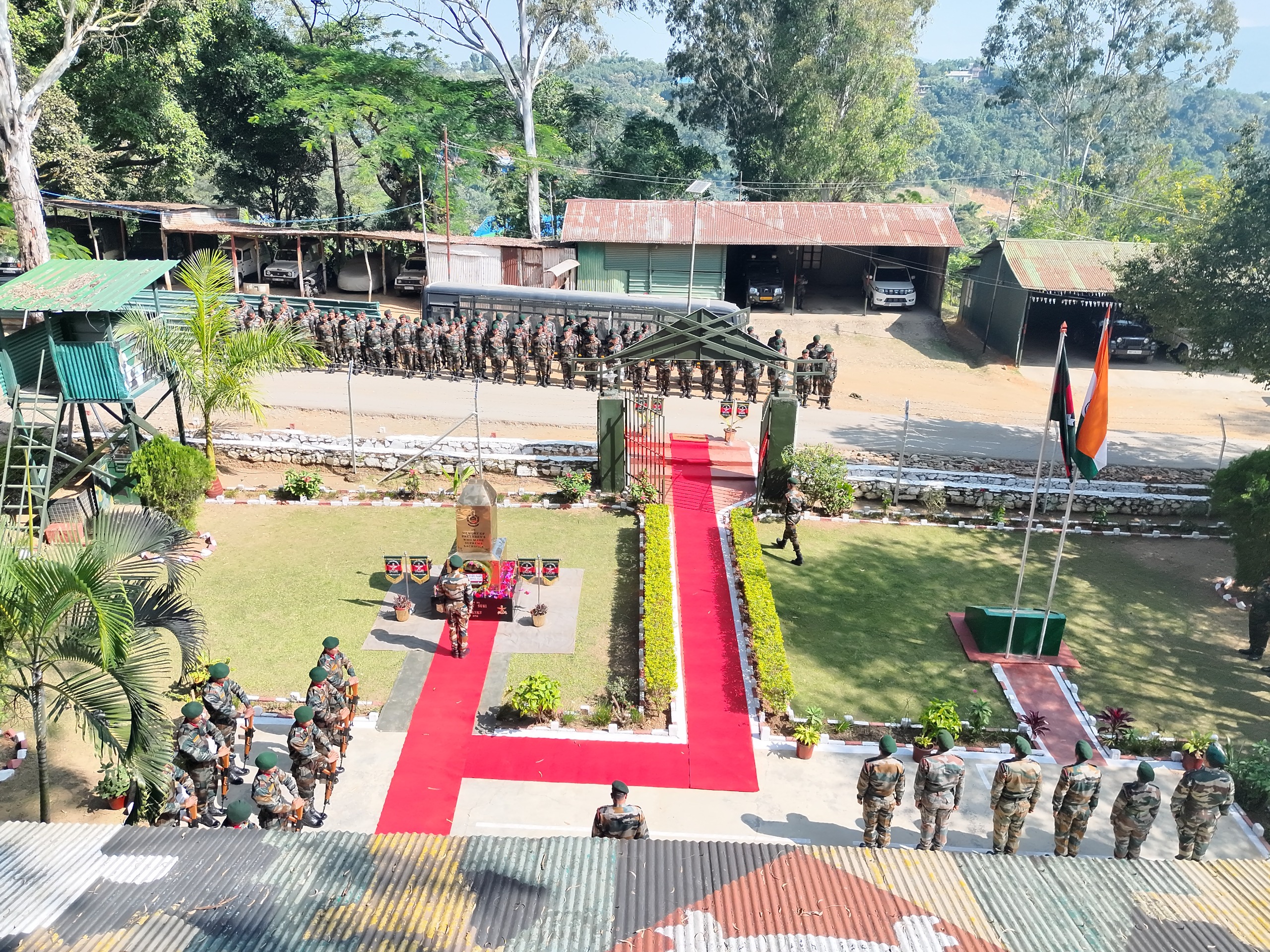 Assam Rifles pays tribute to 16 martyrs of the 1962 Indo-China War