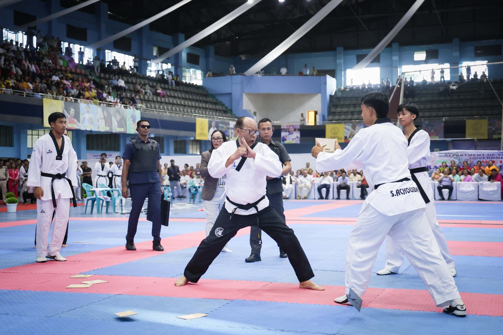 Manipur CM Yumnam Khemchand Singh conferred grand master 9th DAN
