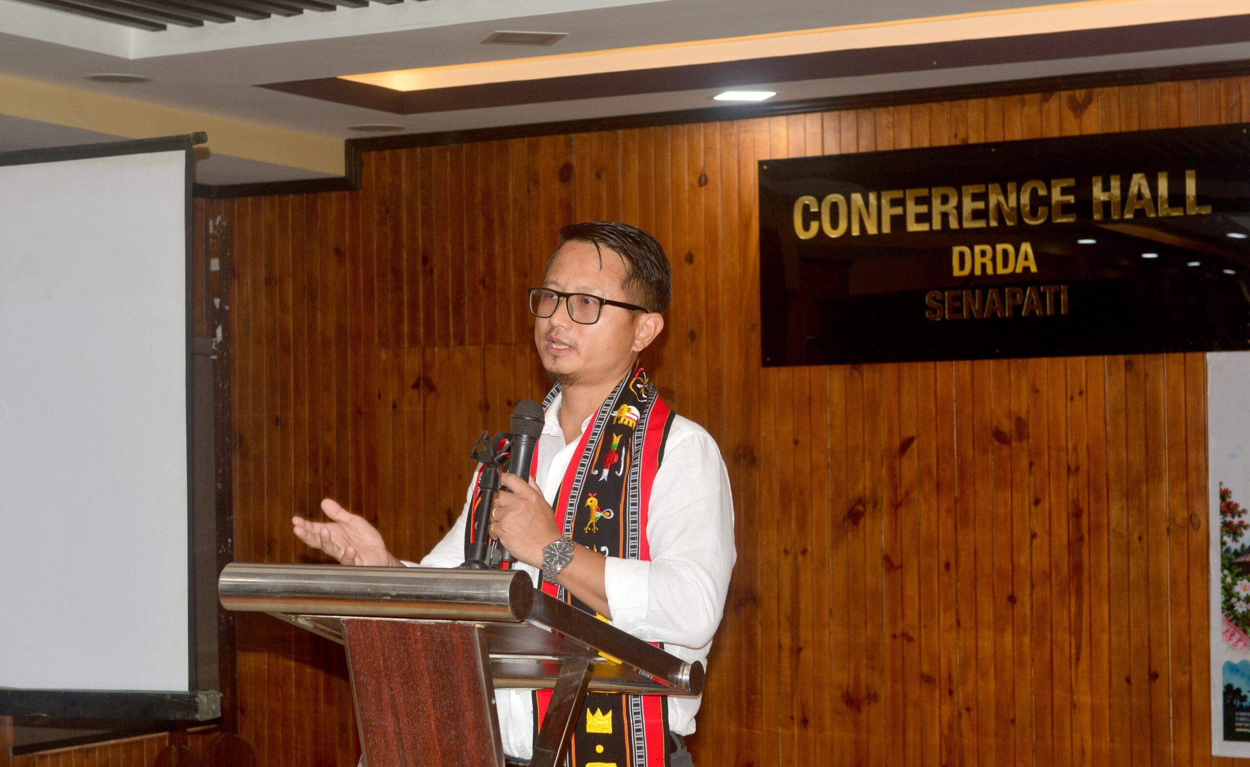 ADC Senapati holds Inter-College PPT competition