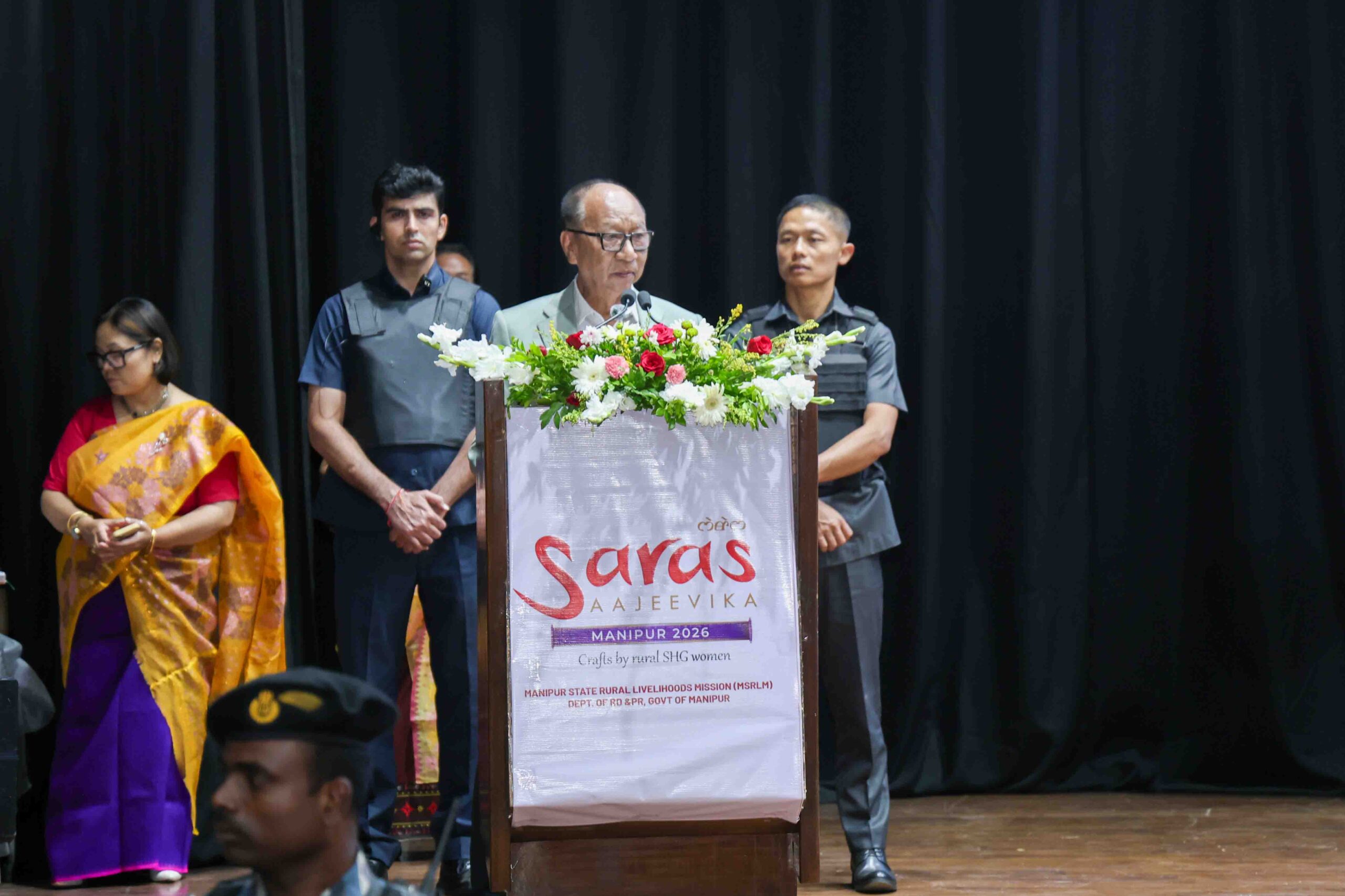CM Yumnam Khemchand Singh inaugurates 18th Saras Aajeevika Mela 2026