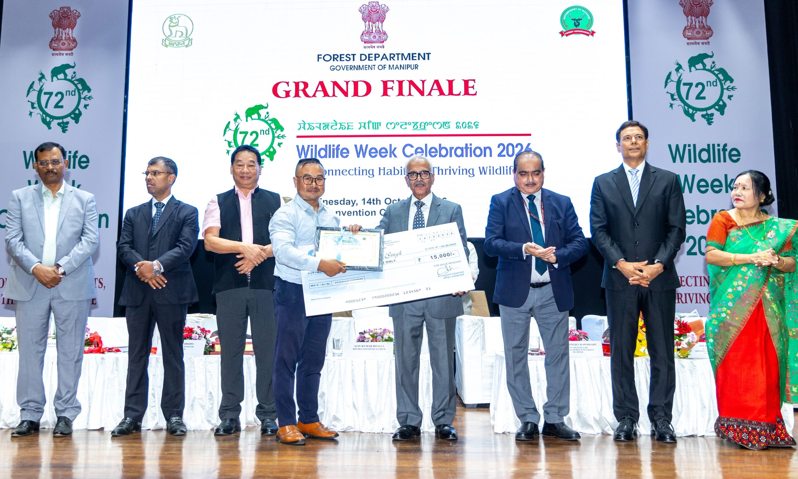 Manipur celebrates 72nd wildlife week with focus on habitat protection