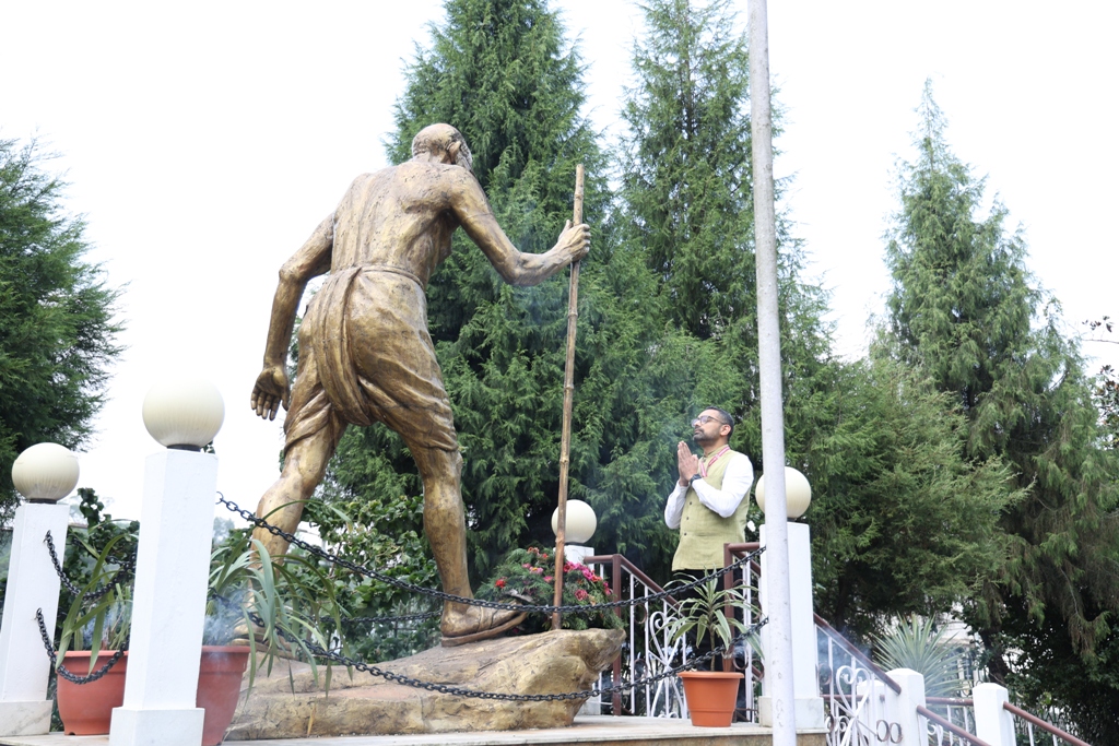 Meghalaya government observes Gandhi Jayanti