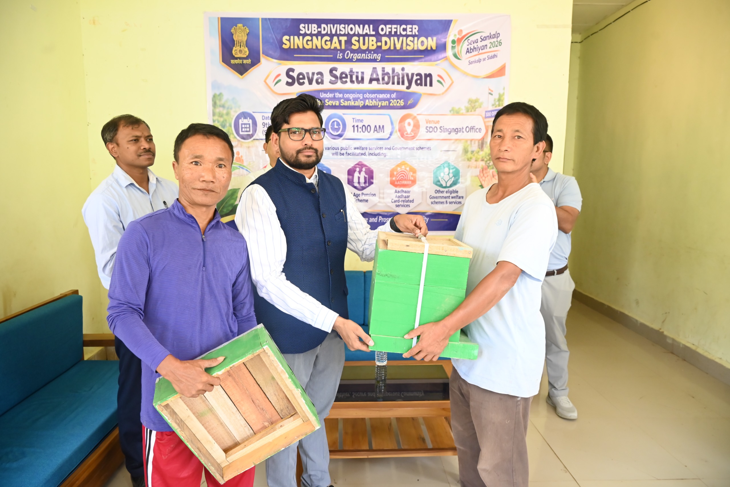 Churachandpur DC inspects development projects and public institutions in Singngat